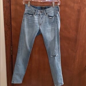 Banana Republic Premium Denim Skinny Jean Size 25